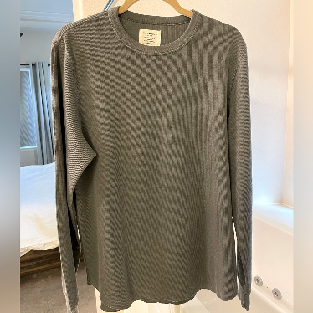 Buck Mason VINTAGE THERMAL SURPLUS TEE